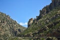 Catalina Highway up scenic Mount Lemmon in Arizona Royalty Free Stock Photo