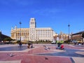 Catalonia Square in Barcelona