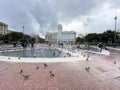 Catalonia square, Placa de Catalunya, Barcelona, Spain