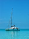 Catamaran at Anchor Bahamas 2