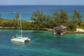 Catamaran in bahamas