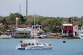 Catamaran cozumel Royalty Free Stock Photo