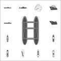 catamaran icon. Detailed set of Ships icons. Premium quality graphic design sign. One of the collection icons for websites, web de