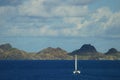 Catamaran near St. Barts