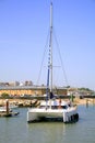 Catamaran, Ryde, Isle of Wight. Royalty Free Stock Photo