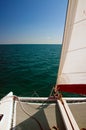 Sailing Catamaran Royalty Free Stock Photo