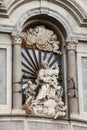 Catania Cathedral, details. Sicily, Italy