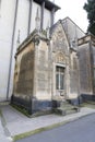 Funeral architecture from Catania graveyard Royalty Free Stock Photo