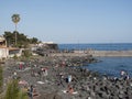 View of san Giovanni Li Cuti beach Royalty Free Stock Photo
