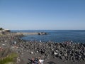 View of san Giovanni Li Cuti beach Royalty Free Stock Photo