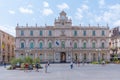 Catania, Italy, September 5, 2021: View of the Universita degli