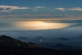 Catania - Overview from Mount Etna Volcano