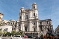 Church of St Francis of Assisi all Immacolata Chiesa di San Francesco in Catania, Sicily at Piazza San Francesco Assisi Royalty Free Stock Photo