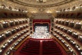 Inside the Vincenzo Bellini Theater Teatro Massimo Bellini Catania Sicily, Italy