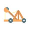 Catapult icon vector image.