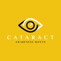 Cataract Awareness Month.