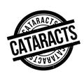 Cataracts rubber stamp