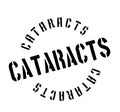 Cataracts rubber stamp