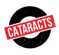 Cataracts rubber stamp