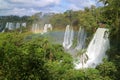 Cataratas del Iguazu or Iguazu Falls at Argentinian side, UNESCO World Heritage in Puerto Iguazu, Argentina Royalty Free Stock Photo