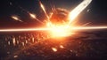 Catastrophic Impact - Asteroid Devastates City