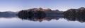 Catbells Panoramic Royalty Free Stock Photo