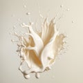 Stunning Splash Art: Capturing the Elegance of Milk in Motion