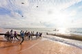 Catching fish, Sri Lanka