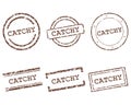 Catchy stamps Royalty Free Stock Photo