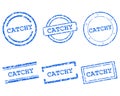 Catchy stamps Royalty Free Stock Photo