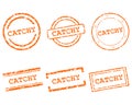 Catchy stamps Royalty Free Stock Photo