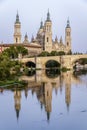 Catedral Basilica de Nuestra Pilar, Zaragoza Royalty Free Stock Photo