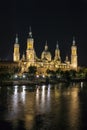 Catedral Basilica del Pilar, Zaragoza Spain Royalty Free Stock Photo