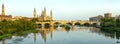 Catedral Basilica del Pilar, Zaragoza Spain Royalty Free Stock Photo