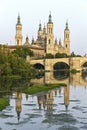 Catedral Basilica del Pilar, Zaragoza Spain Royalty Free Stock Photo