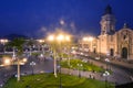 Catedral BasiÂ­lica de Lima en Plaza Mayor, Lima, Peru