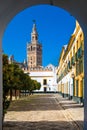 Catedral de Santa MarÃÂ­a de la Sede in Seville Royalty Free Stock Photo