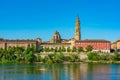 Catedral del salvador de zaragoza in Zaragoza, Spain Royalty Free Stock Photo