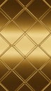 Seamless golden diamond pattern background with reflective metallic surface and subtle gradient lighting Keywords: golden, diamond Royalty Free Stock Photo