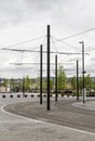 Catenary tram line