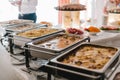 Catering buffet wedding event Royalty Free Stock Photo