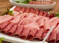 Catering, cold cuts assortment