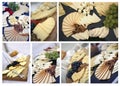Catering collage Royalty Free Stock Photo