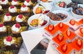 Catering desserts