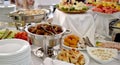 catering food, cuisine, gourmet party concept Royalty Free Stock Photo
