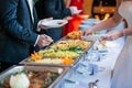 Catering Food Wedding Buffet Royalty Free Stock Photo