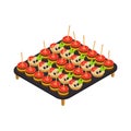 Catering Isometric Icon