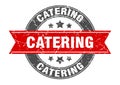 catering stamp Royalty Free Stock Photo