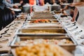 Catering wedding buffet events