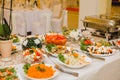 Catering wedding buffet events